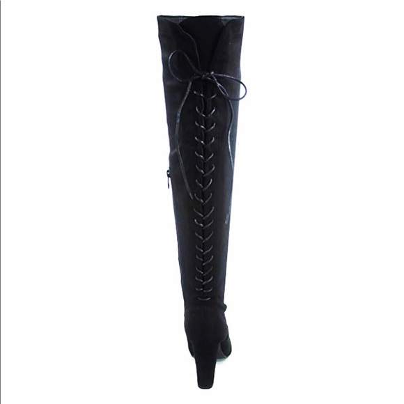 New-Fashion Women’s Over The Knee High Heel Boots - Picture 4 of 4